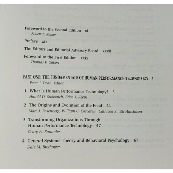 2nd Edition Handbook Of Human Performance Technology Improving Individual Book - Picture 12 of 12